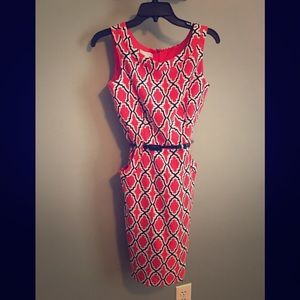 8P Geometric Pattern Dress